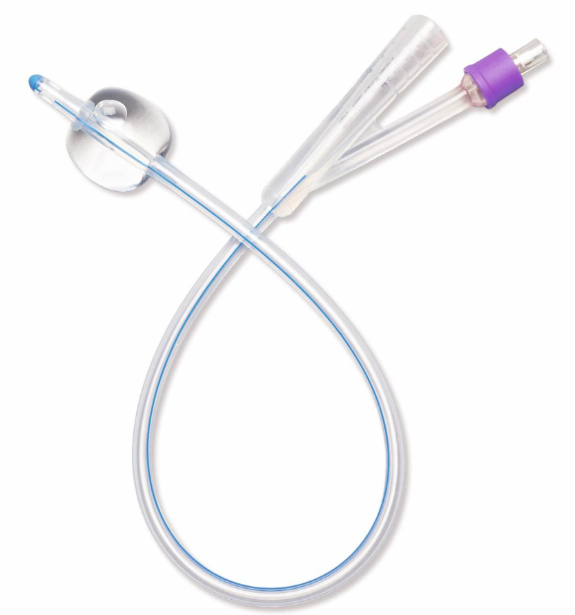 2-way / 3-way SelectSilicone 100% Silicone Foley Catheters 10cc / 3cc