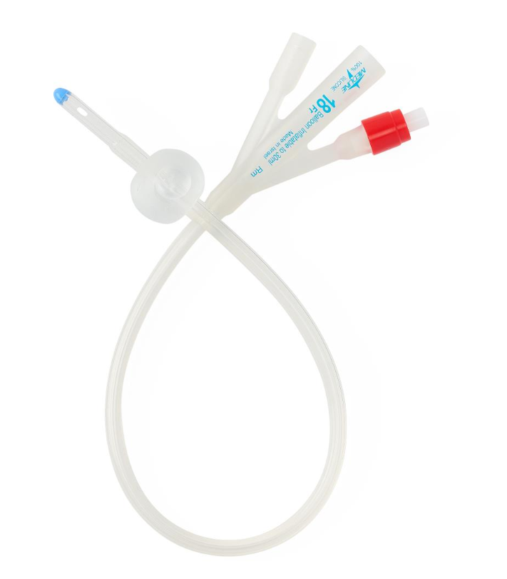 2-way / 3-way SelectSilicone 100% Silicone Foley Catheters 10cc / 3cc