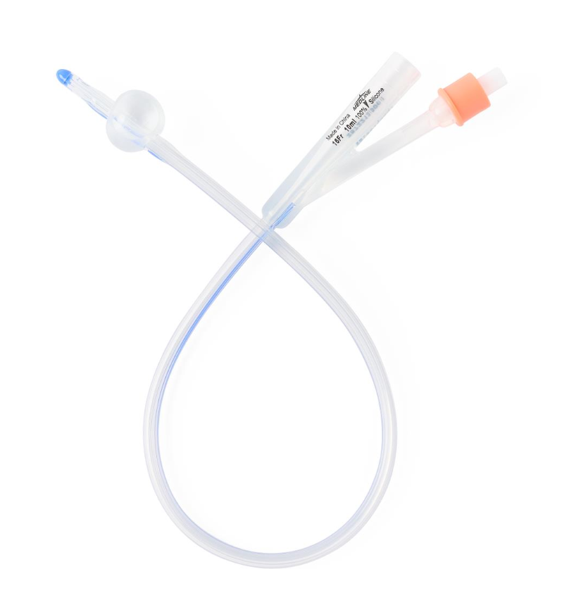 2-way / 3-way SelectSilicone 100% Silicone Foley Catheters 10cc / 3cc