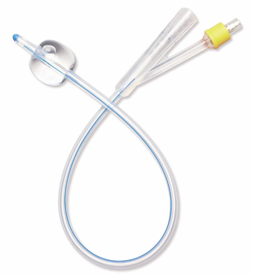 2-way / 3-way SelectSilicone 100% Silicone Foley Catheters 10cc / 3cc