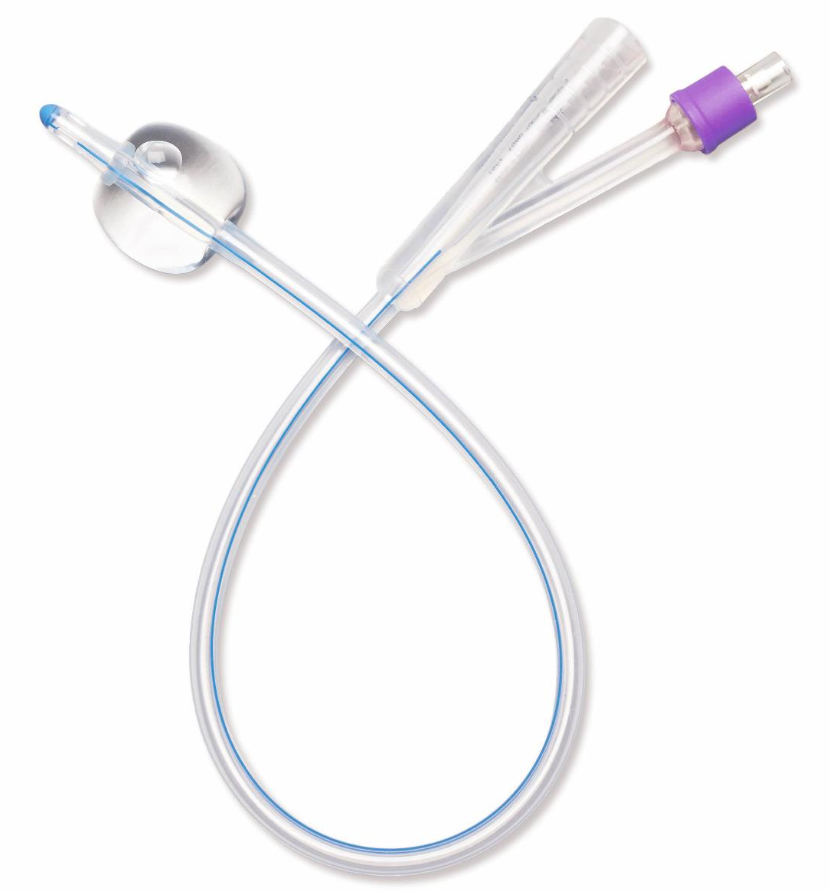 2-way / 3-way SelectSilicone 100% Silicone Foley Catheters 10cc / 3cc