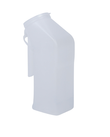 Male Urinal  With Closure Single Patient Use - 1 Quart / 1000 mL / 32oz